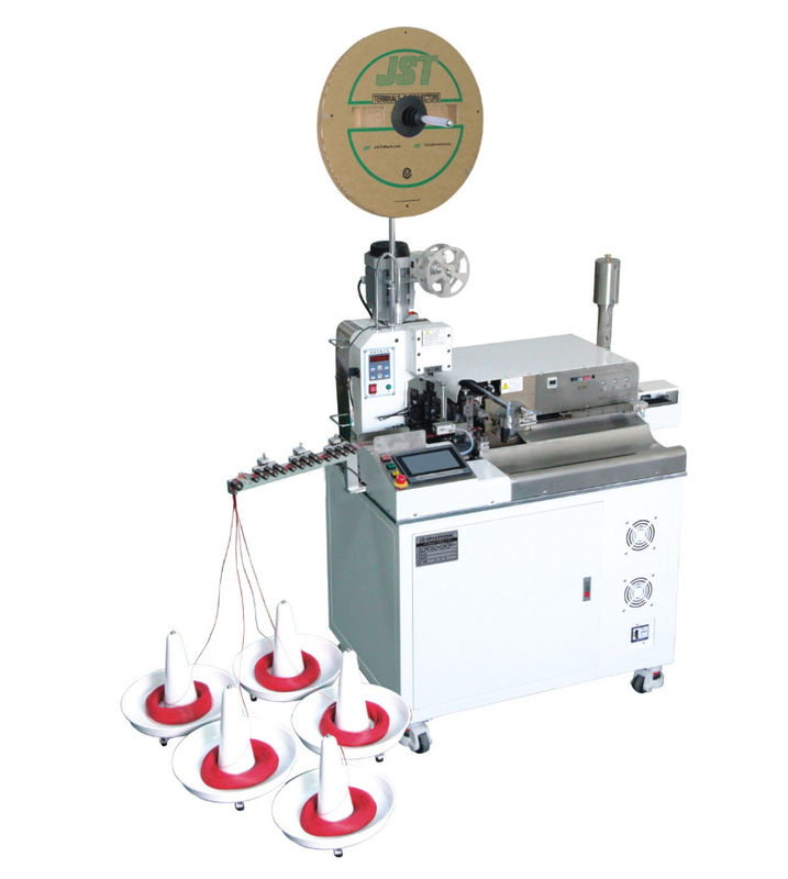Automatic 5 Wire Terminal Crimping Tinning Machine