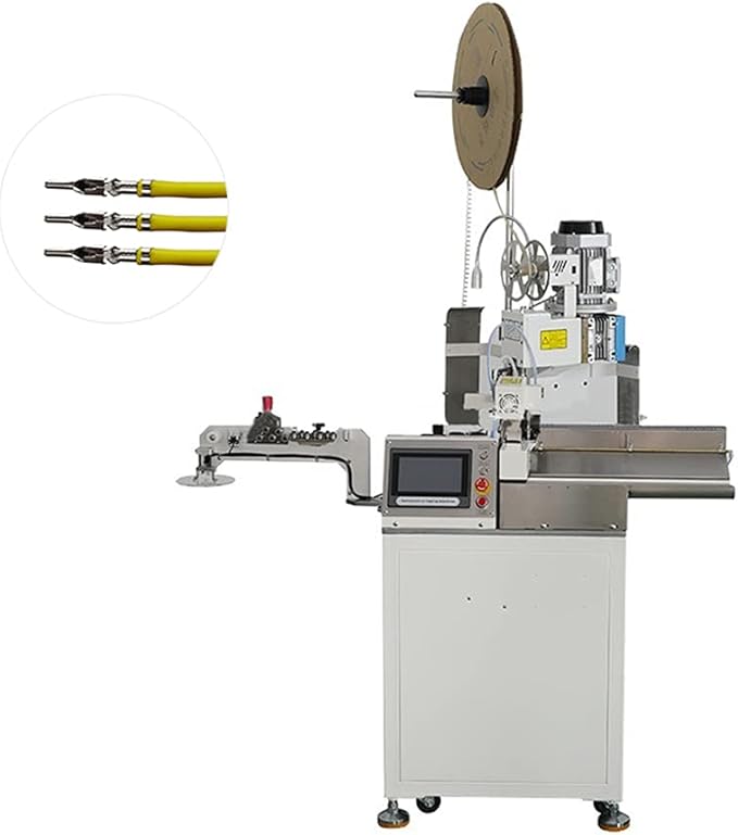Automatic Single End Terminal Crimping Machine | SR-01TC