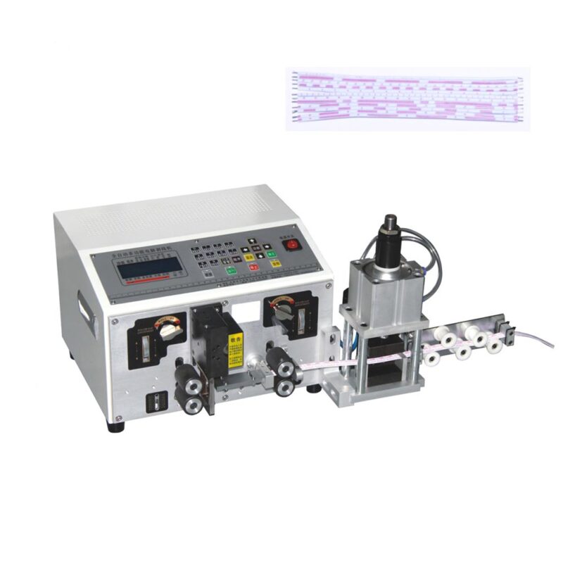 Flat Cable Cutting Stripping Machine | SR-330A