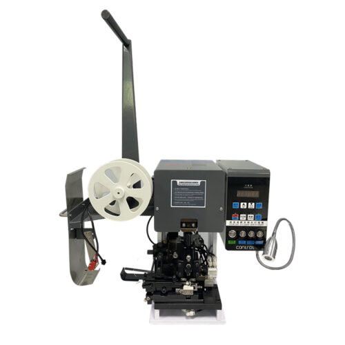 Wire stripping terminal crimping machine