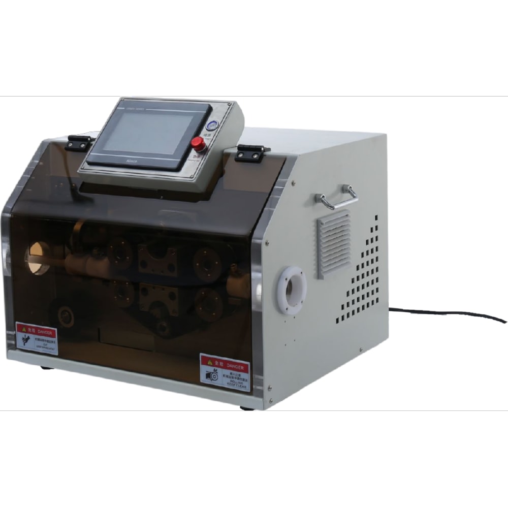 corrugated pipe cutting and splitting machine 