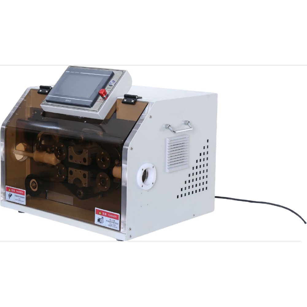 corrugated pipe cutting and splitting machine 