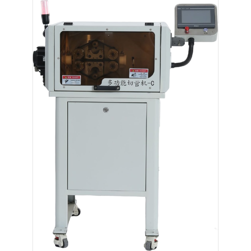 High-Speed Plastic Pipe, Air Conditioning Pipe, and Corrugated Pipe Automatic Cutting Machine