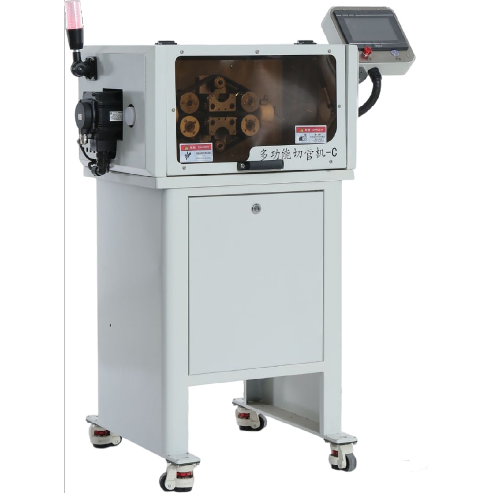 High-Speed Plastic Pipe, Air Conditioning Pipe, and Corrugated Pipe Automatic Cutting Machine