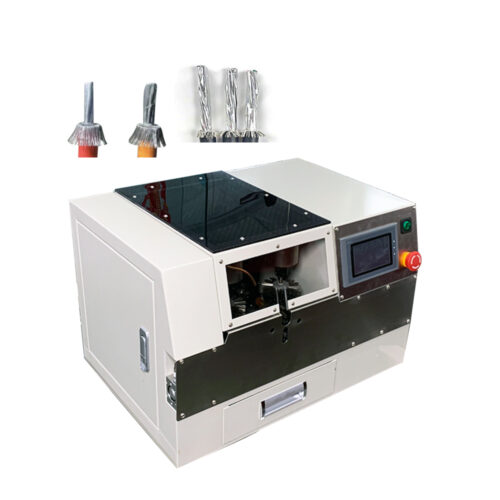 shielded wire cutting machine splitting folding machine