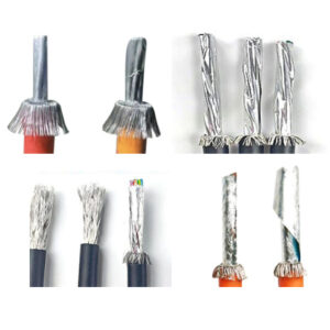 shielded wire cutting machine splitting folding machine