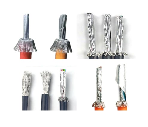 shielded wire cutting machine splitting folding machine