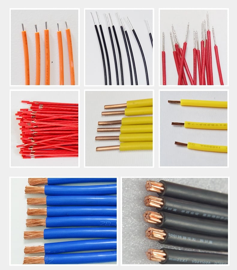 0.5-10mm² wire and cable automatic cutting and stripping machine