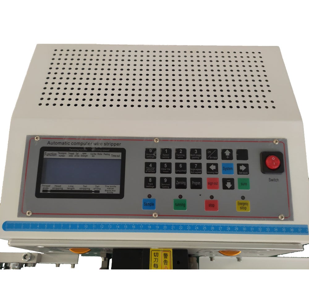 automatic wire cutting stripping machine 
