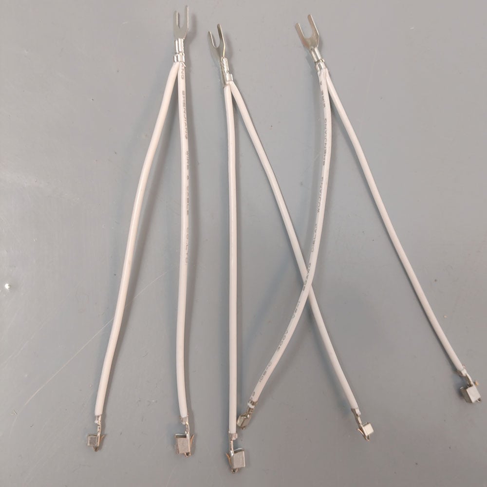 three heads auto cutting stripping terminal crimping machine