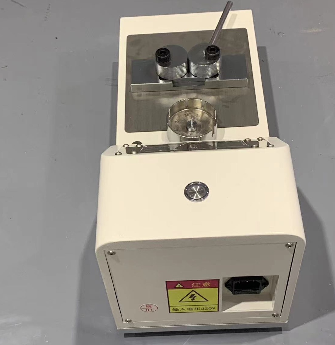 Terminal wire tensile tester