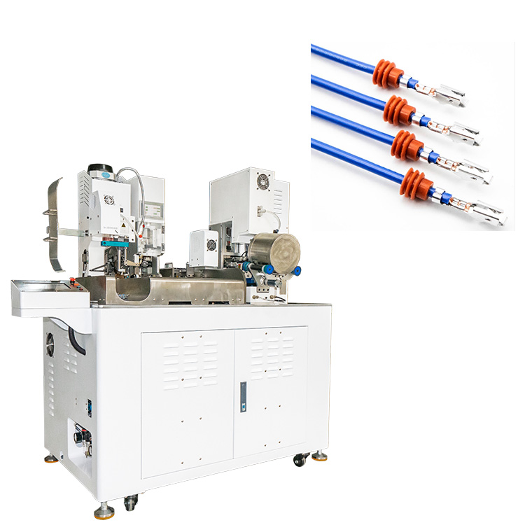 Wire Cutting Stripping Seal Inserting Terminal Crimping Machine