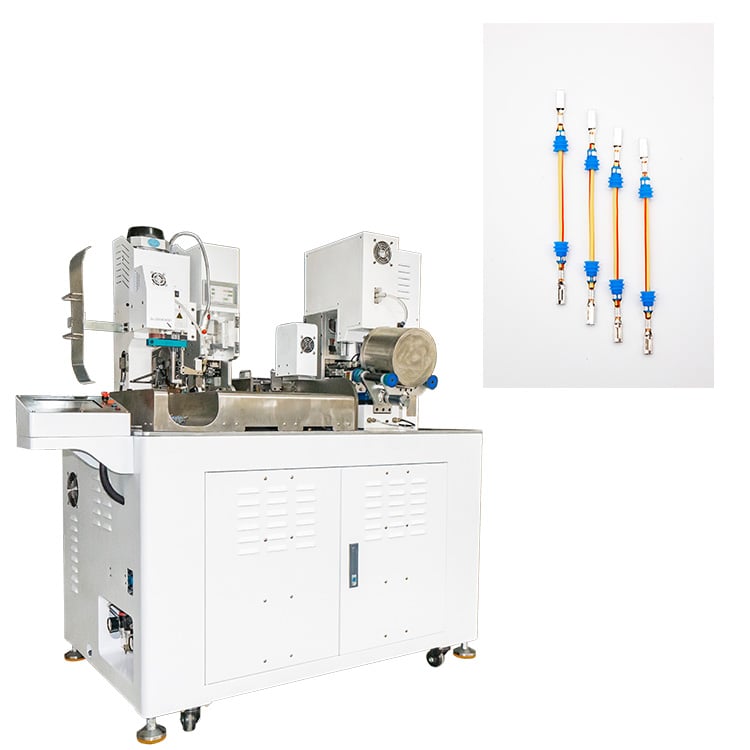 Wire Cutting Stripping Seal Inserting Terminal Crimping Machine
