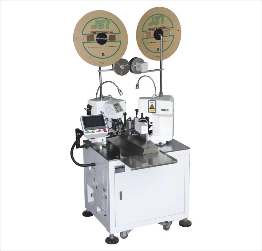 automatic cutting and crimping machine