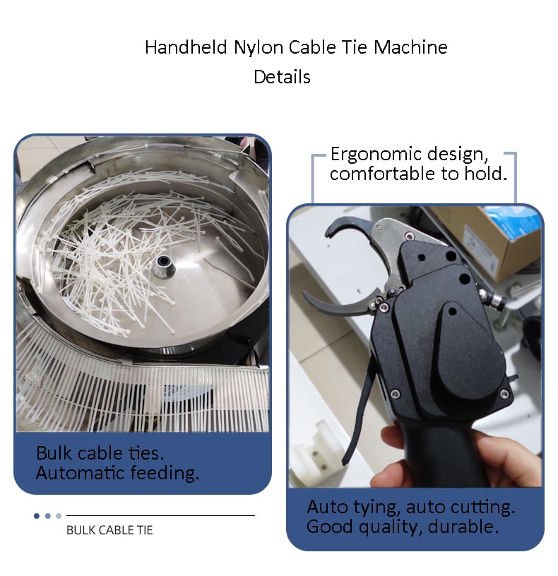 Handheld Nylon Cable Tie Binding Machine