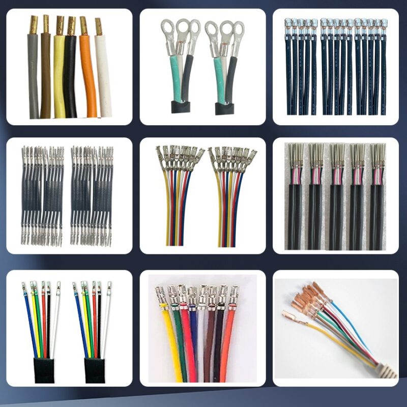 Semi-automatic Servo Wire Stripping & Crimping Machine