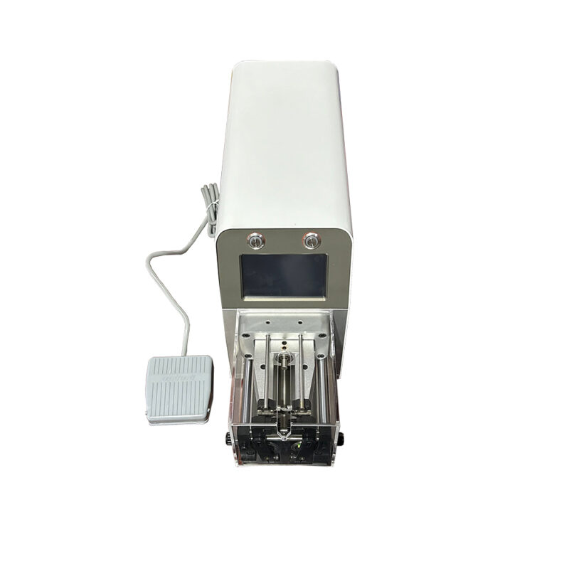 touch screen electric wire stripping machine