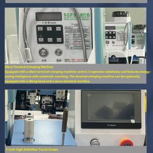 Semi-automatic Servo Wire Stripping & Crimping Machine