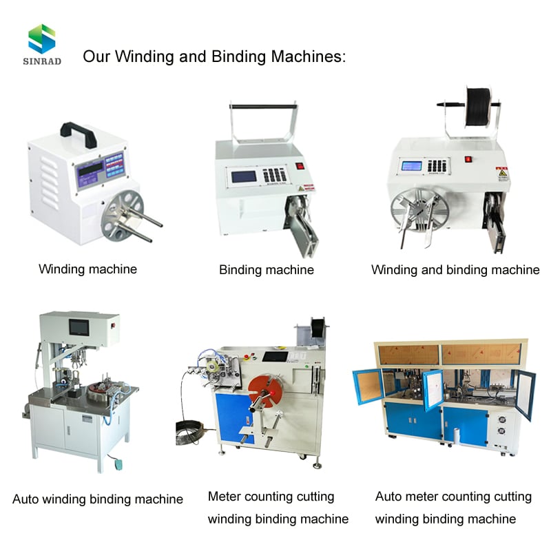 Power cord cable Winding and Binding Machine