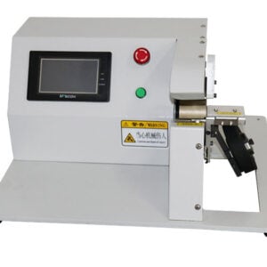 semi-automatic tape wrapping machine with touch screen