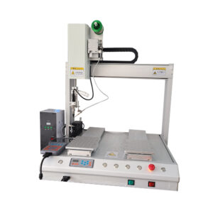 Dual Platform Desktop Robot LED Light Automatic Soldering Machine