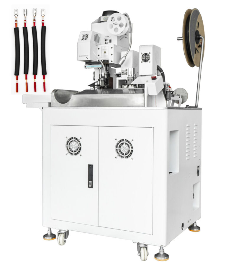 Fully Automatic Crimping Machine with Heat Shrink Tubing Machine
