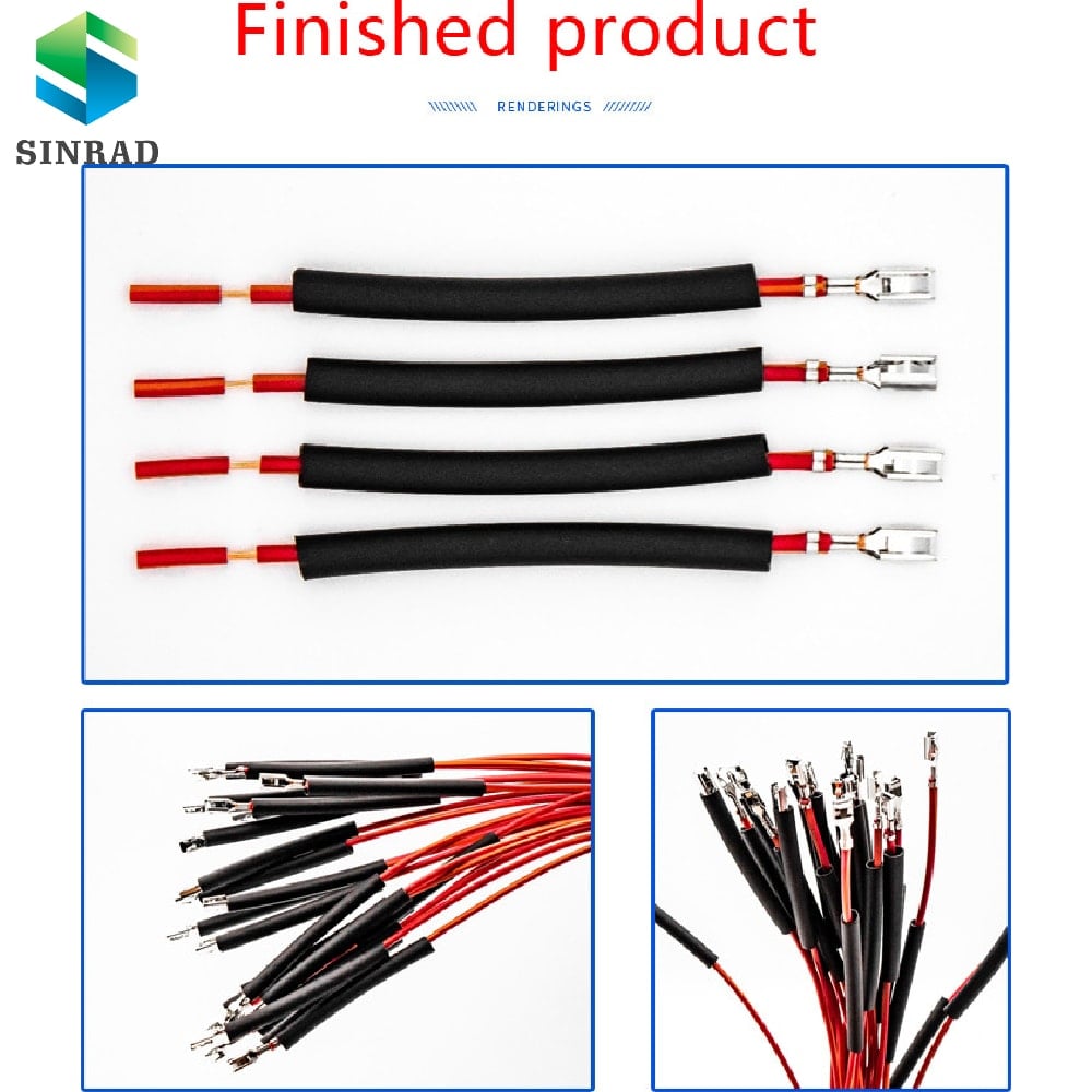 Fully Automatic Crimping Machine with Heat Shrink Tubing Machine
