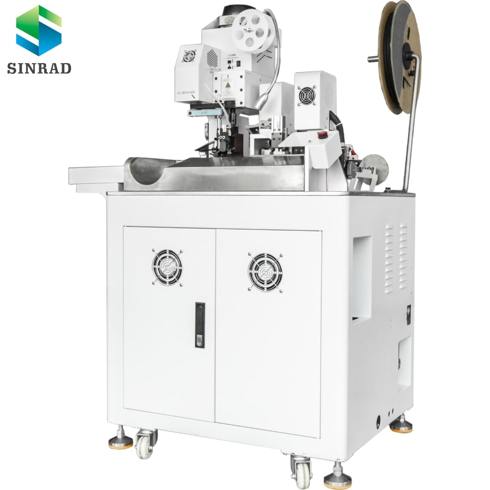 Fully Automatic Crimping Machine with Heat Shrink Tubing Machine
