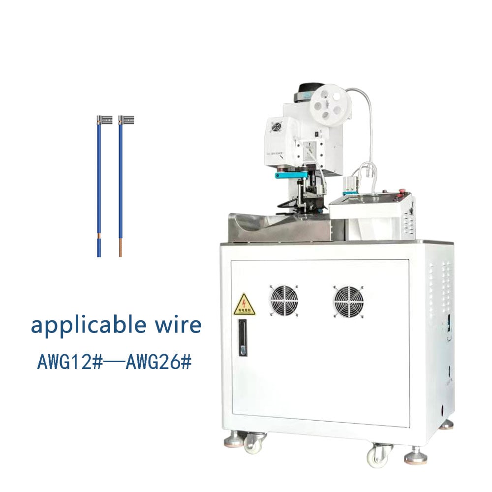 One End Terminal Crimping and One End Twisting Machine 