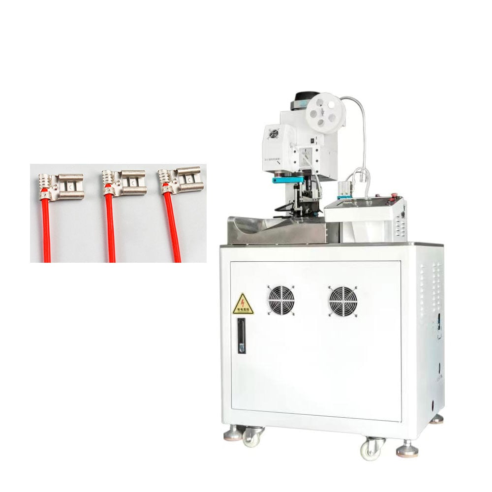 One End Terminal Crimping and One End Twisting Machine 