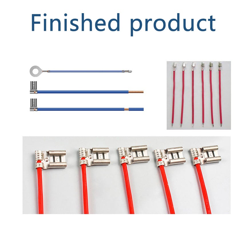 One End Terminal Crimping and One End Twisting Machine 