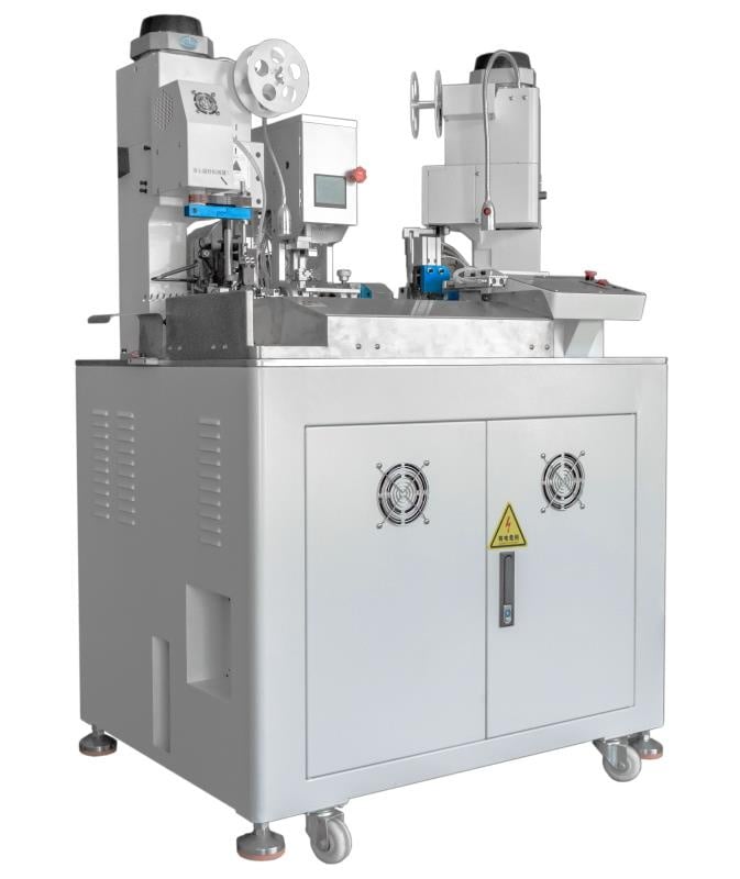 Double End Terminal Crimping Machine with Wire Seal Insertion