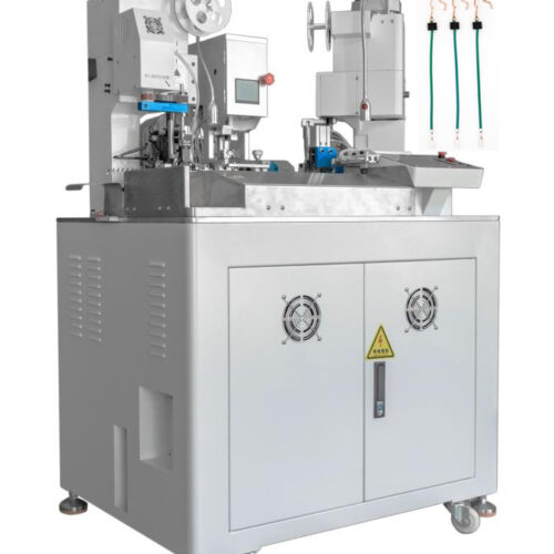Double End Terminal Crimping Machine with Wire Seal Insertion
