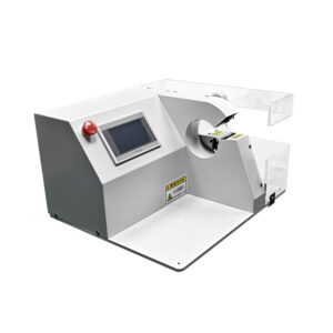 semi-automatic tape wrapping machine with touch screen