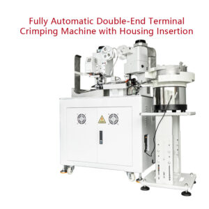 Fully Automatic Double-End Terminal Crimping Machine with Housing Insertion