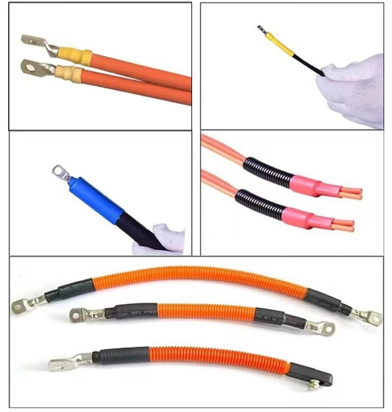 3.6Kw Multifunctional Desk Type Double-Sided Heat Shrink Tunnels Machine Far Infrared Heating Tube Mesh for Cable Manufacturing