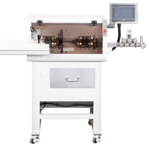 fully automatic Wires and cables cutting stripping machine with MES for 30mm² for EV Charge Cable