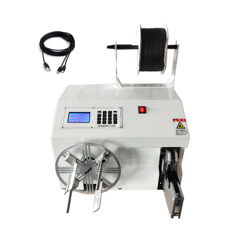Countable Meter Winding and Binding Machine for USB Cable Power Cord