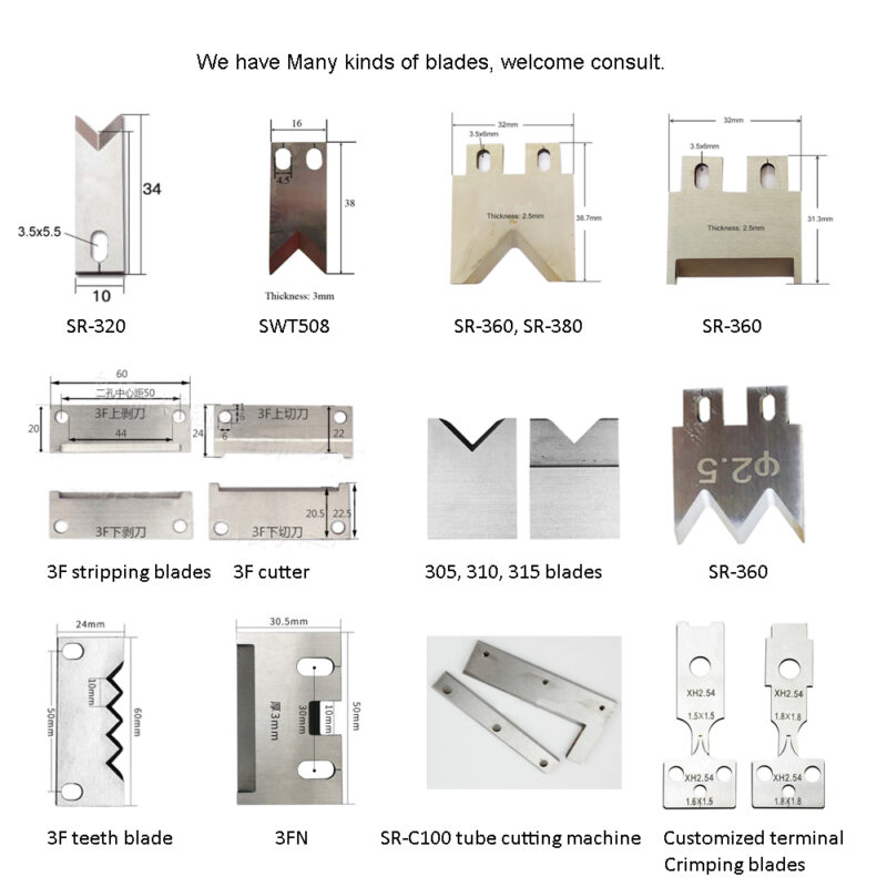 wire Cutting Stripping machine blades