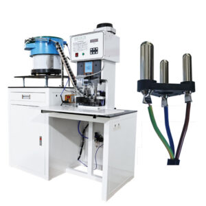 South African Power Cord Plug Insertion and Crimping Machine