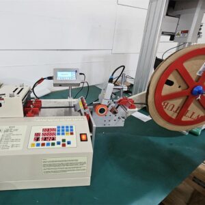 Pipe and Strap Cutting Machine with Inkjet Printing