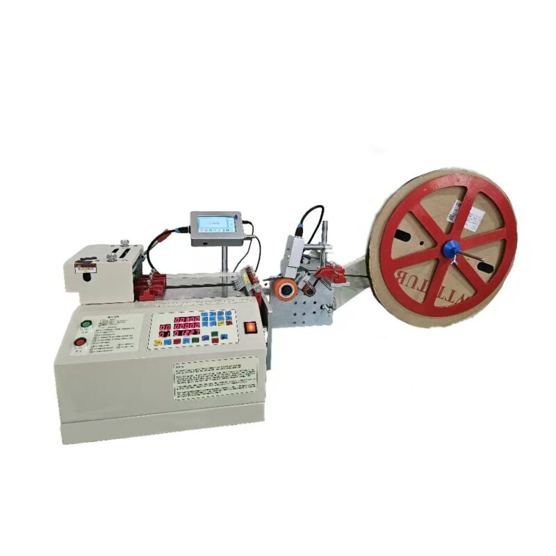 Pipe and Strap Cutting Machine with Inkjet Printing