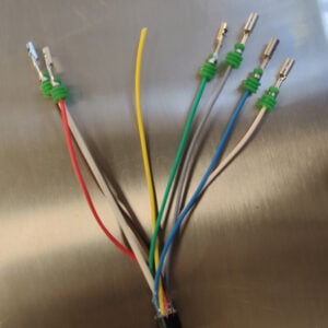 Semi Auto Servo Motor Wire Seal Inserting Stripping and Terminal Crimping Machine