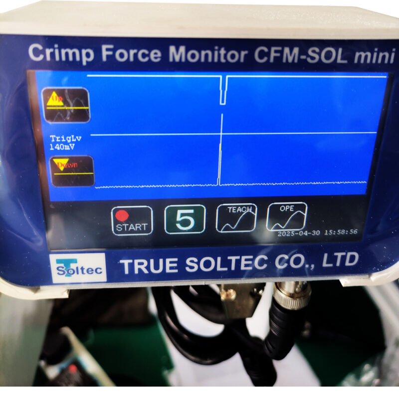 Precision Terminal Crimping Machine with Crimp Force Monitor(CFM) for Automotive and Aerospace and Defense Industry Wire Harness