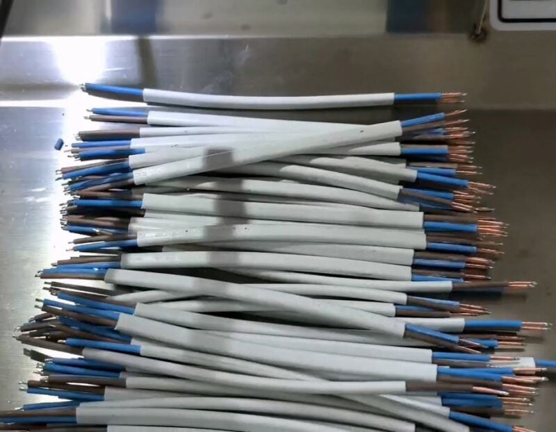 Double End Stripping and Tining Machine for Flat Sheath Cable