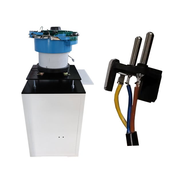 Type C European France 2-pin with Earthing 16A Electrical Adapter Plug Crimping Machine