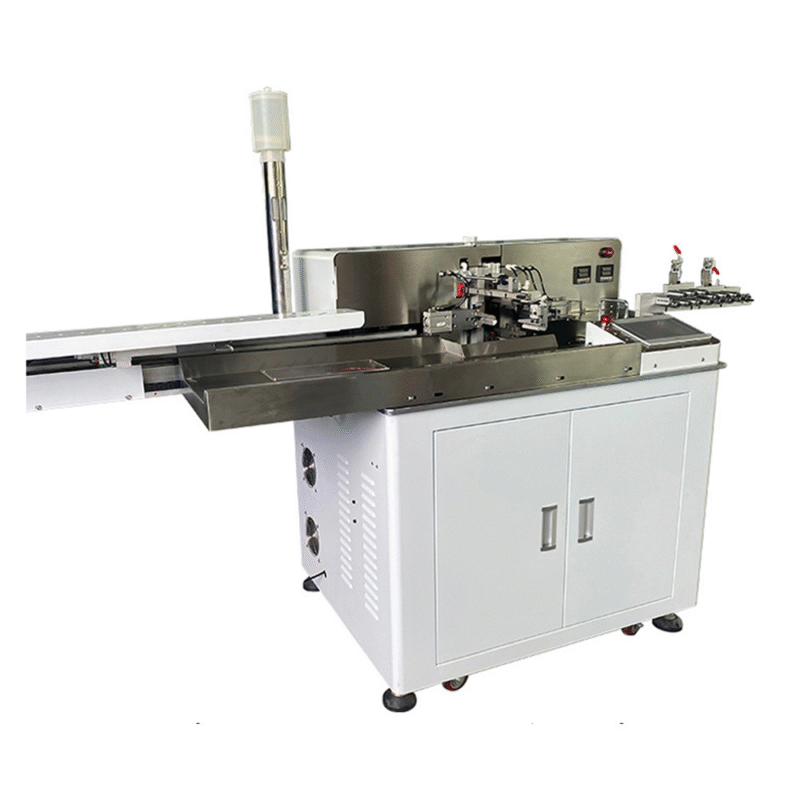 dual end cutting stripping and tinning machine