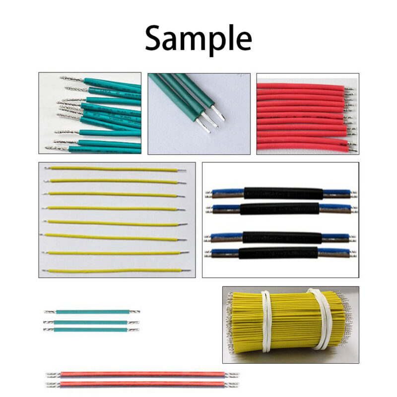 Automatic Dual End Cutting Stripping and Tinning Machine | SR-5056