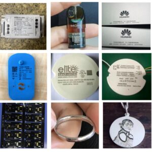 CO2 Laser Marking Machine for Marking Power Adapter