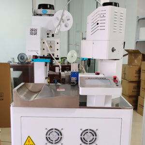 Automatic Dual End Crimping Machine for Ring Terminal Lugs